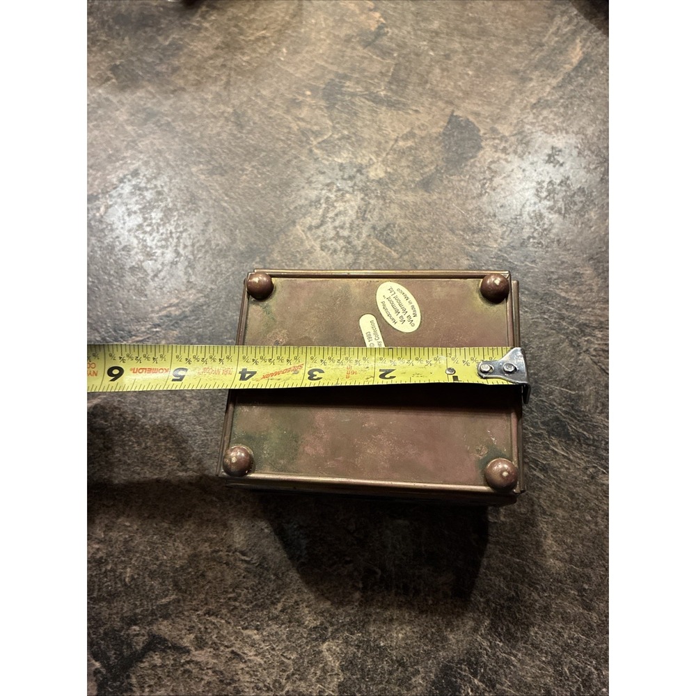 Vtg 1993 Foil Art Angel Keepsake Trinket Box  ARTWORK Thomas Cathey Collection - Picture 8 of 8